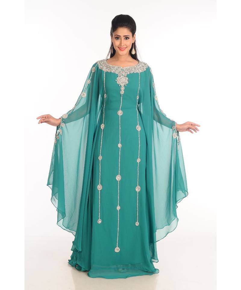 New Moroccan Arabic Islamic Party Wear Party Dress For Women