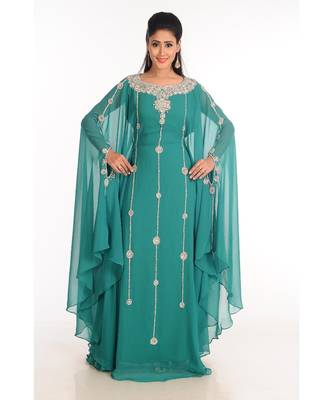 New Moroccan Arabic Islamic Party Wear Party Dress For Women 3