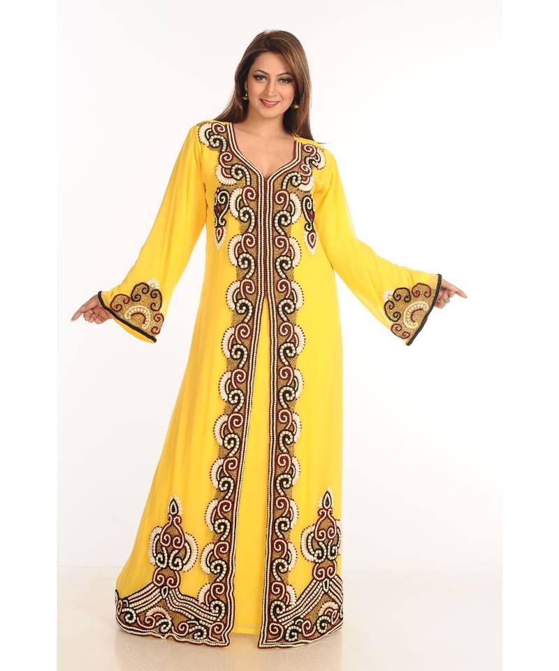 Eid Dubai Kaftan Dress Moroccan Kaftan Dress