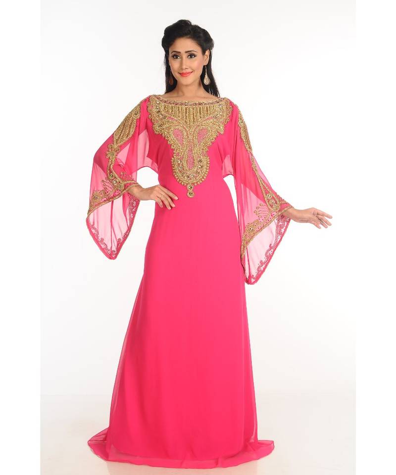 New Moroccan Arabic Islamic Party Wear Party Dress For Women