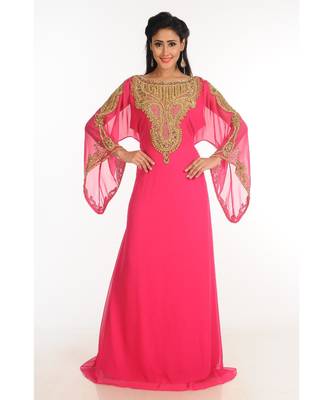 New Moroccan Arabic Islamic Party Wear Party Dress For Women 3