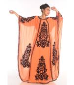 Eleagnt Modern Arabic Kaftan Dress For Women Wedding Gown