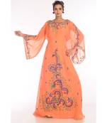 Beautiful Moroccan Islamic Wedding Gown Party Wear Gown For Women