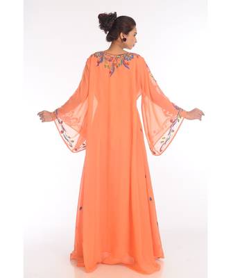 Beautiful Moroccan Islamic Wedding Gown Party Wear Gown For Women 5