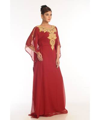 2018 Ramadan Eid Moroccan Kaftan Islamic Moroccan Jalabiya Dress 3