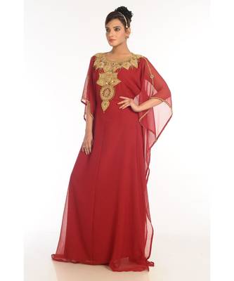 2018 Ramadan Eid Moroccan Kaftan Islamic Moroccan Jalabiya Dress 4