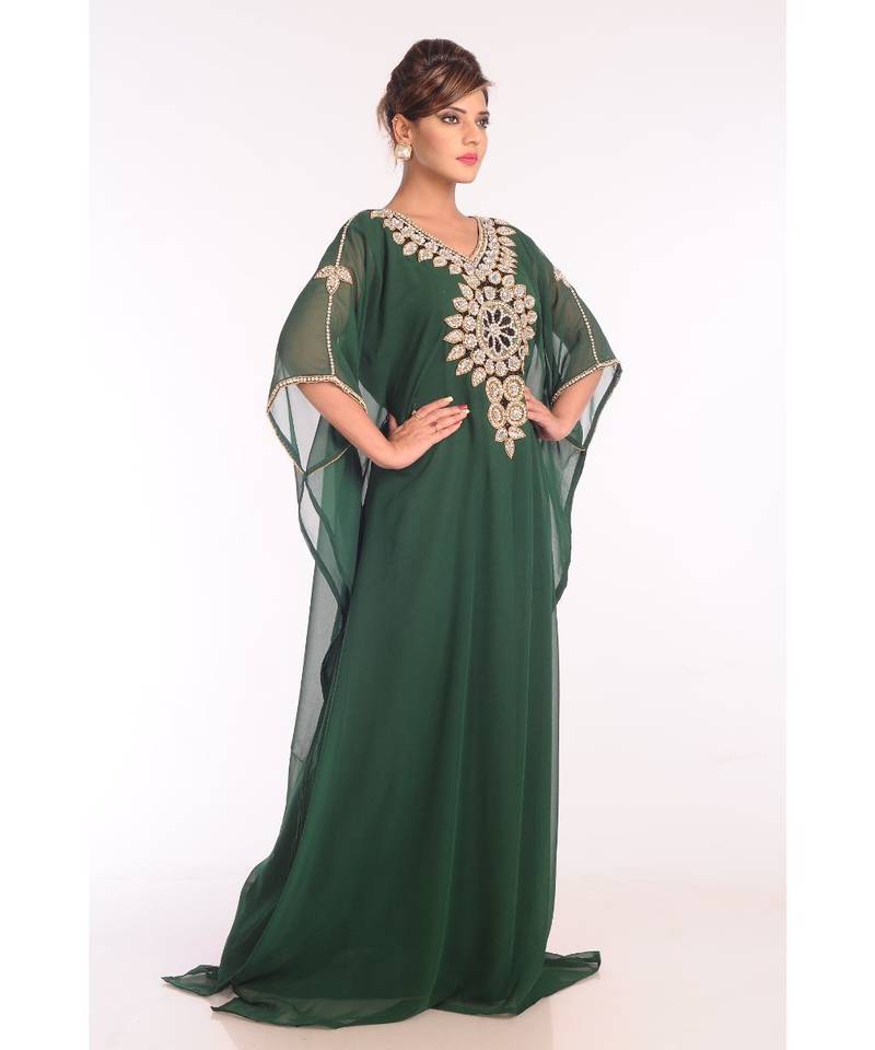 Eid Dubai Kaftan Dress Moroccan Kaftan Dress