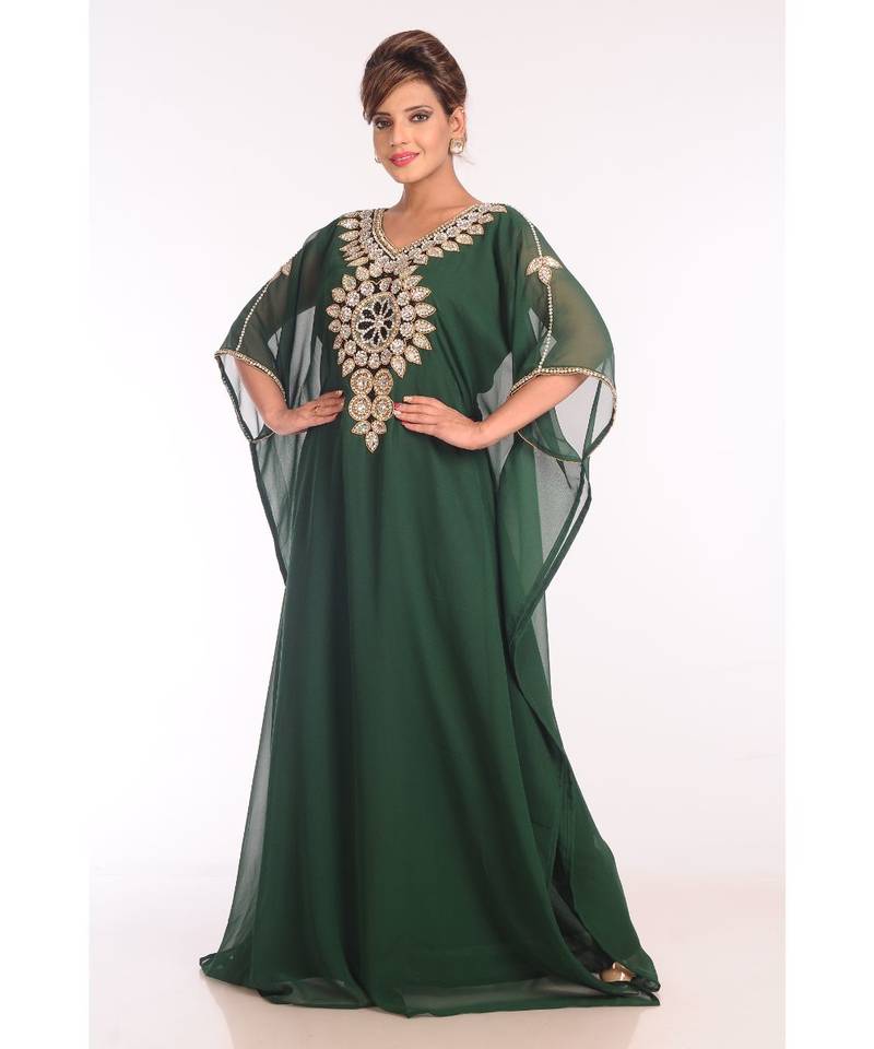 Eid Dubai Kaftan Dress Moroccan Kaftan Dress