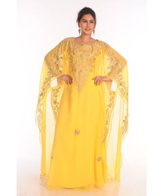 2018 Ramadan Eid Moroccan Kaftan Islamic Moroccan Jalabiya Dress 2