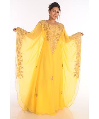 2018 Ramadan Eid Moroccan Kaftan Islamic Moroccan Jalabiya Dress 4