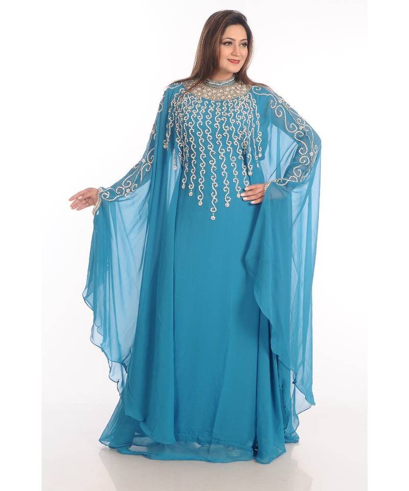 Dubai Morocan Arabic Islamic Kaftan Dress