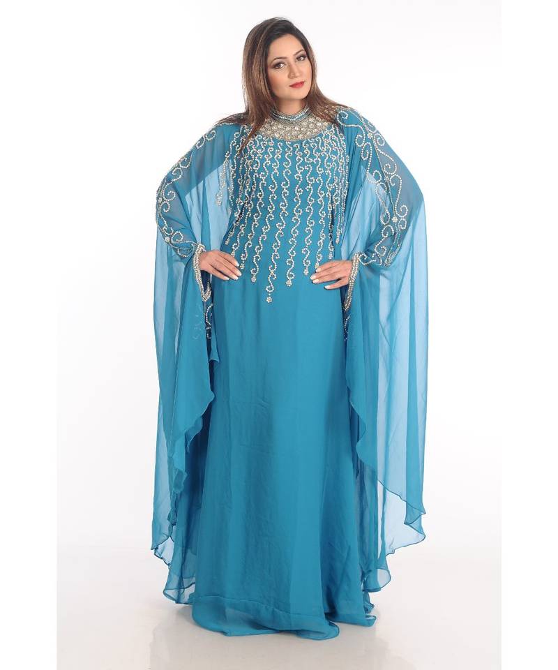 Dubai Morocan Arabic Islamic Kaftan Dress