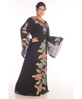 New Moroccan Arabic Islamic Party Wear Party Dress For Women 4