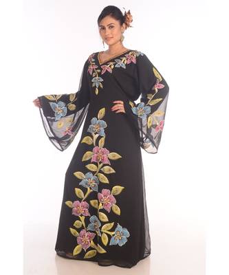 New Moroccan Arabic Islamic Party Wear Party Dress For Women 5