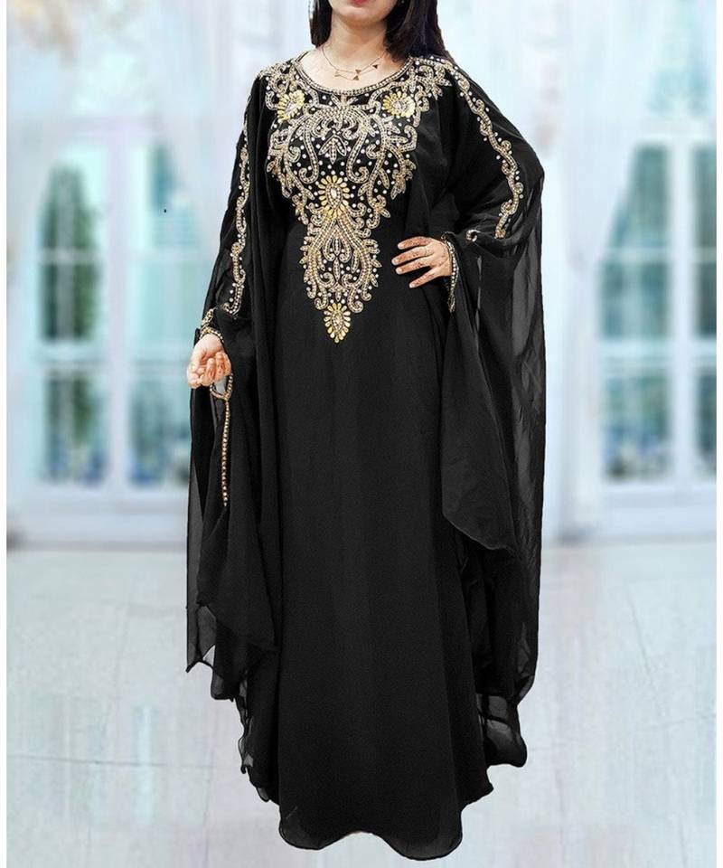 2018 Ramadan Eid Moroccan Kaftan Islamic Moroccan Jalabiya Dress