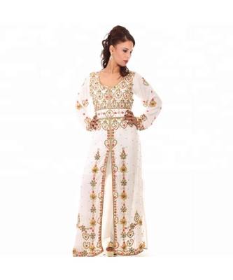 Modern Islamic Arabic Kaftan Dress For Weddin Gown Party Wear Dress 1