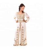 Modern Islamic Arabic Kaftan Dress For Weddin Gown Party Wear Dress