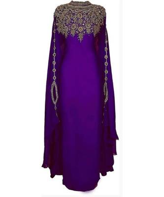 Beautiful Moroccan Islamic Wedding Gown Party Wear Gown For Women 1