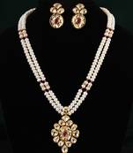 Real Natural Hyderabadi pearls Set With Certificate