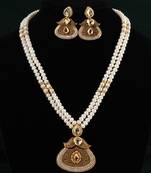 Real Natural Hyderabadi pearls Set With Certificate