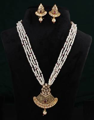 Real Natural Hyderabadi pearls Set 1