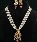 Real Natural Hyderabadi pearls Set With Certificate