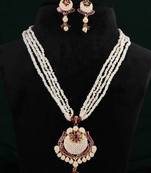 Real Natural Hyderabadi pearls Set With Certificate
