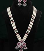 Real Natural Hyderabadi pearls Set With Certificate