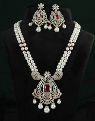 Real Natural Hyderabadi pearls Set 1