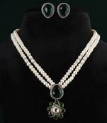 Real Natural Hyderabadi pearls Set With Certificate