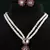 White pearl necklace-sets