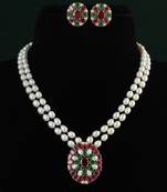 Real Natural Hyderabadi pearls Set With Certificate
