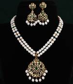 Real Natural Hyderabadi pearls Set With Certificate