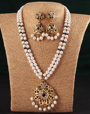 Real Natural Hyderabadi pearls Set With Certificate 1