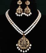 Real Natural Hyderabadi pearls Set With Certificate