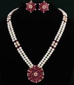 Real Natural Hyderabadi pearls Set With Certificate