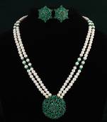 Real Natural Hyderabadi pearls Set With Certificate