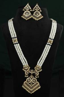 Real Natural Hyderabadi pearls Set With Certificate