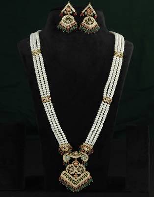 Real Natural Hyderabadi pearls Set With Certificate 1