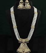 Real Natural Hyderabadi pearls Set With Certificate
