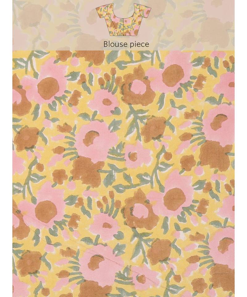 Geroo Jaipur Hand Dyed Blue Shaded Pure Kota Silk Saree