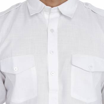 White cotton plain stitched   pathani suits 5