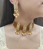 Golden Choker Set