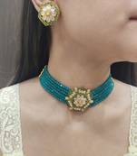 Green Choker Set