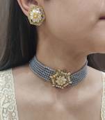 Grey Choker Set
