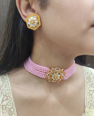 Pink Choker Set 1