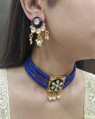 Blue Choker Set 1