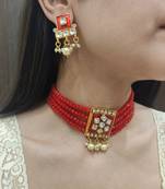 Red Choker Set