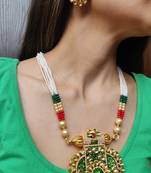Green Kundan Necklace Set