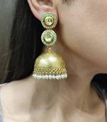 Golden Jhumkas